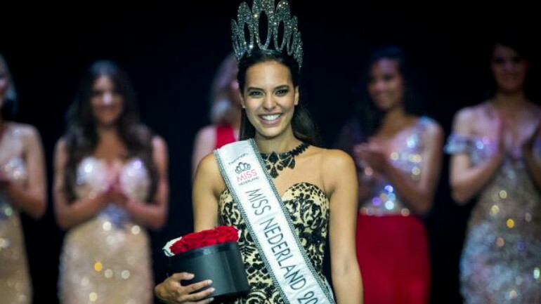 تتويج الطالبة رحيمة من روتردام ملكة جمال هولندا للعام 2018