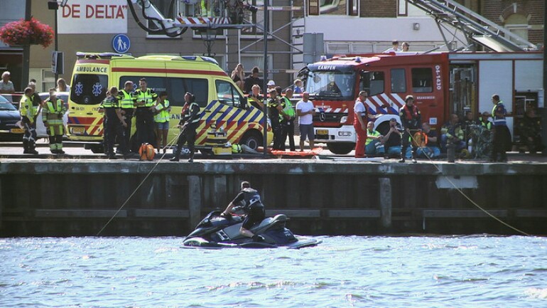 وفاة طالب لجوء غرقا في مياه نهر في Kampen - اللاجيء مقيم في مركز لجوء Dronten