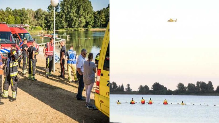 فرق الطواريء تبحث عن غريقين - امرأة في بحيرة Nuenen ورجل في بحيرة أخرى بأمستردام