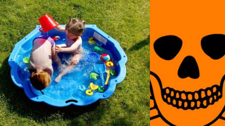 رجل غاضب يرمي سم الفئران في بركة سباحة أطفال جيرانه في تيلبورخ