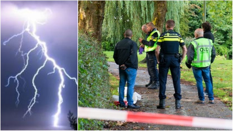 وفاة رجل بعد تعرضه للصعق من البرق في منتزه Zwanenburg في الشمال 