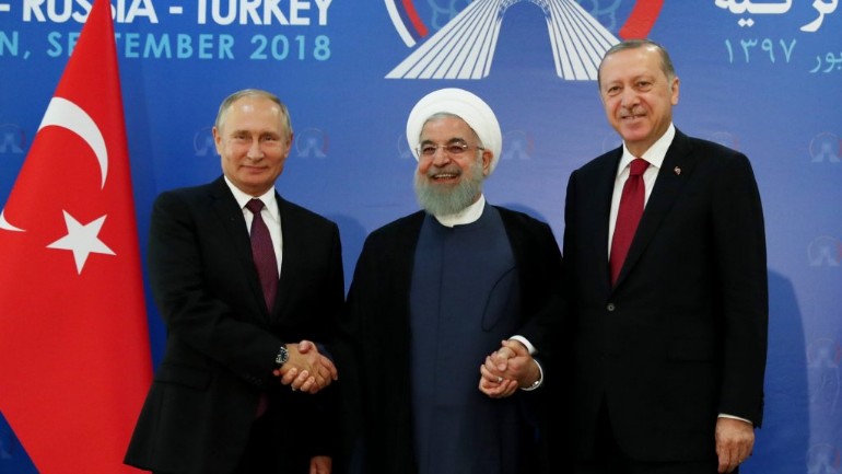 بوتين وروحاني وأردوغان يجتمعون لأجل إدلب - المعركة ان حصلت ستكون مجزرة