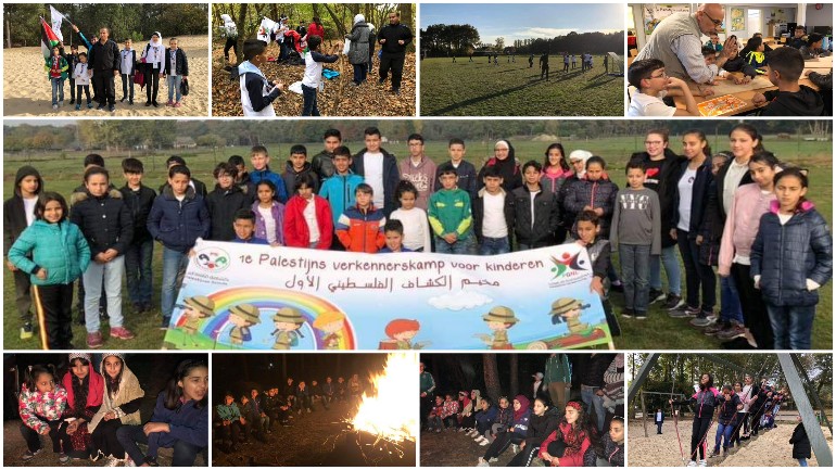 الجالية الفلسطينية في هولندا تنظم مخيم الكشاف الأول رغم محاولات حثيثة لمنعه من قبل حزب PVV "فيلدرز"