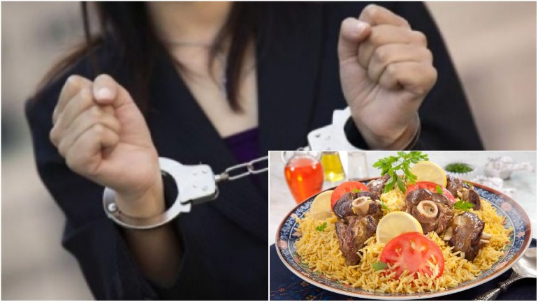 امرأة تقتل زوجها وتصنع به مجبوس "طبق أرز باللحم" وتطعمه للجيران في الإمارات