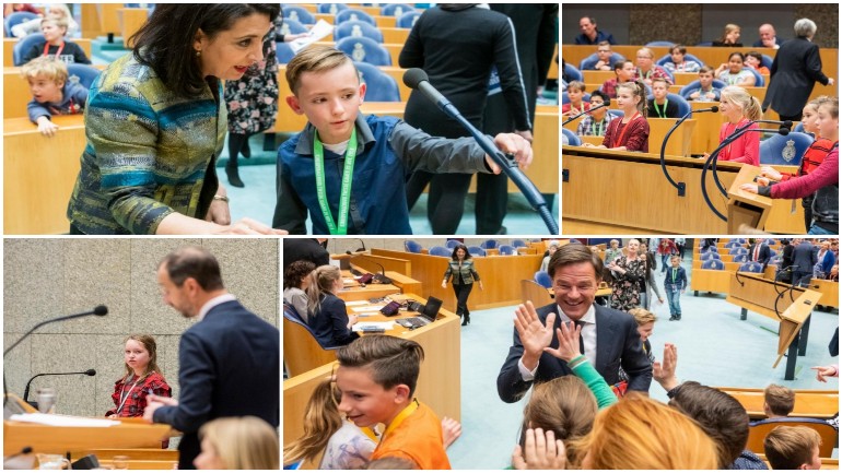 أول جلسة طرح أسئلة من الأطفال في البرلمان الهولندي - كيف يتم ذلك ؟