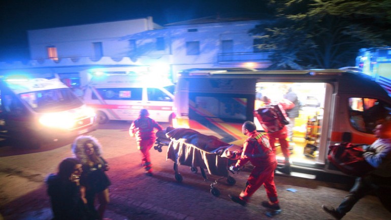 الشرطة الإيطالية تلقي القبض على صبي للاشتباه بتسببه بكارثة الديسكو التي راح ضحيتها ستة أشخاص