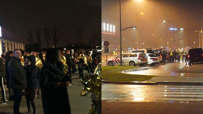 اخلاء فندق بجوار مطار روتردام بعد التهديد بوجود قنبلة مساء اليوم