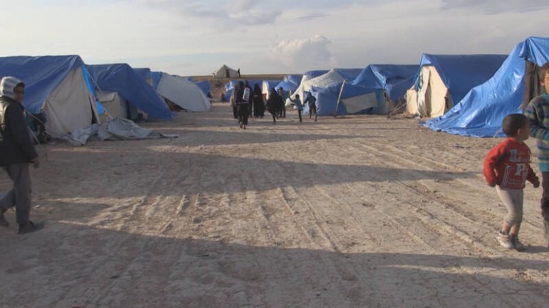 وفاة امرأة هولندية في معسكر كردي شمال سوريا تاركة طفلين صغيرين وحيدين