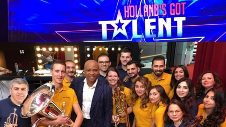 فرقة الكورال السورية New Life تتألق على مسرح برنامج المواهب Holland's Got Talent