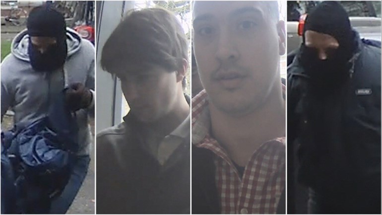 الشرطة تنشر صور أربعة لصوص قاموا بالسطو المسلح على متجر مجوهرات في بريدا