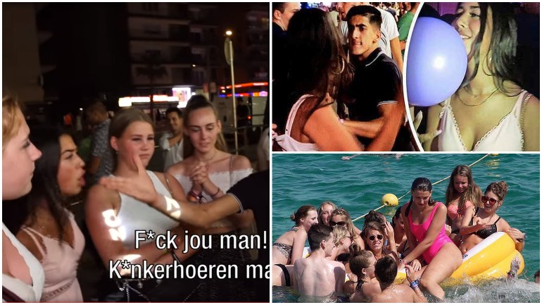هكذا قضى ألاف المراهقين الهولنديين عطلتهم في إسبانيا: غاز الضحك وكحول وشجار وأشياء أخرى !