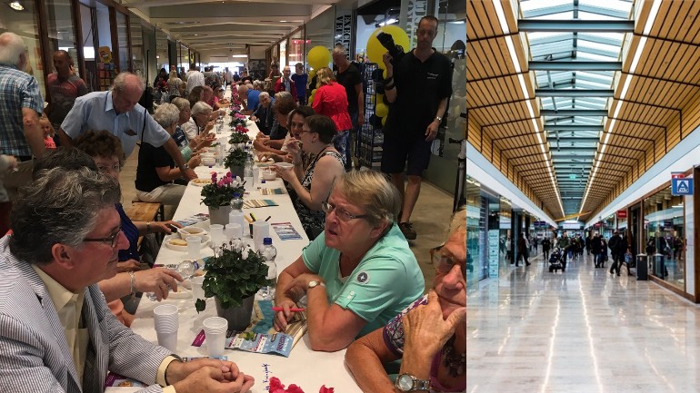 البلدية والعديد من المؤسسات والأحزاب تنظم أكبر طاولة غداء في هولندا بمدينة ماسلاوس: الجميع مرحب به مقابل 1 يورو فقط