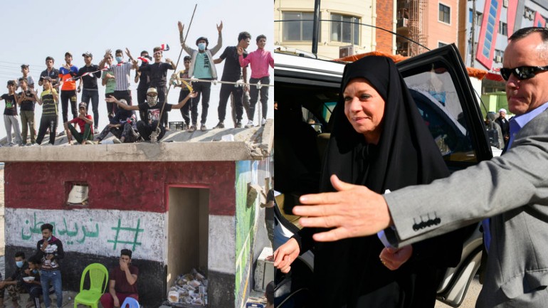 العراقيون يطالبون برحيل وزيرة الدفاع الهولندية السابقة من بلدهم: "إنها تهتم بالنفط أكثر من اهتمامها بالناس"
