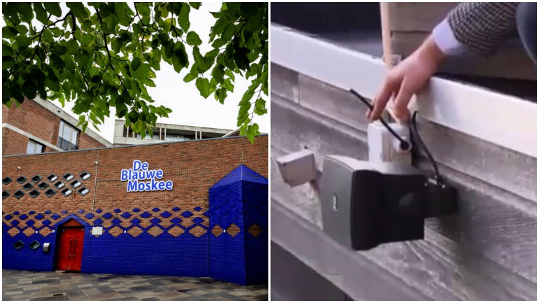 لم يُسمع الأذان اليوم بمكبرات الصوت من المسجد الأزرق في أمستردام: يد شريرة قامت بقطع الكابل