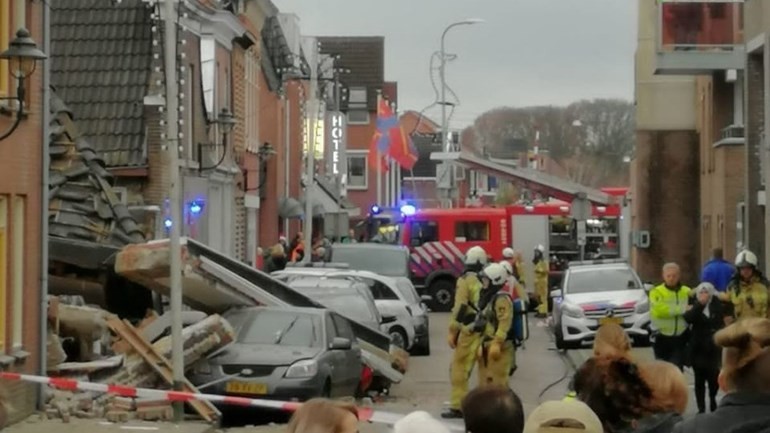 انفجار مطعم في Coevoerden بمقاطعة درينتي الهولندية وانهيار أجزاء من المبنى