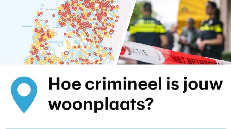 ماهي معدلات الجريمة في منطقتك: قناة RTL تضع محرك بحث لتحليل الجريمة في كافة أنحاء هولندا