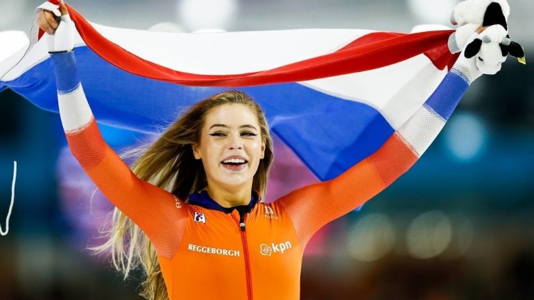 المتزلجة الهولندية جوتا ليردام تفوز بذهبية بطولة أوروبا بسباق 1000 متر 