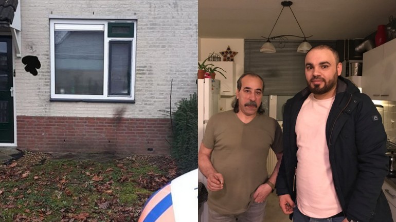 رمي قنبلة مولوتوف "زجاجة حارقة" على منزل عائلة سورية في مقاطعة خيلديرلاند الهولندية