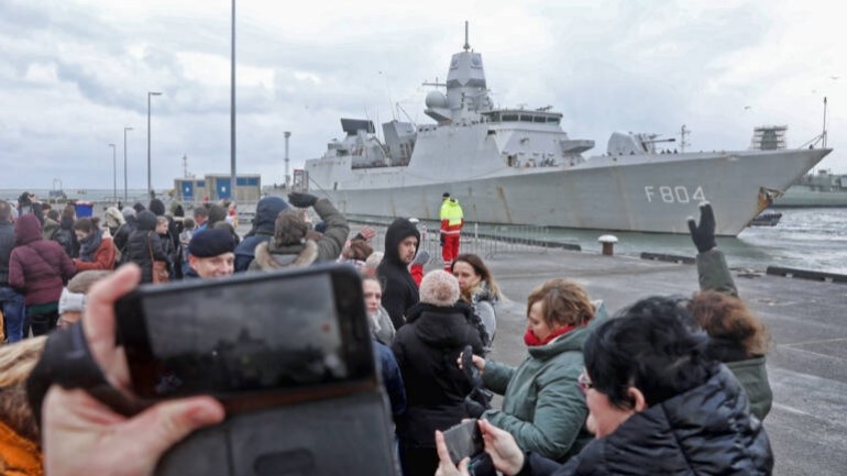 فرقاطة "سفينة حربية" هولندية تتوجه إلى مضيق هرمز في مهمة أمنية أوروبية