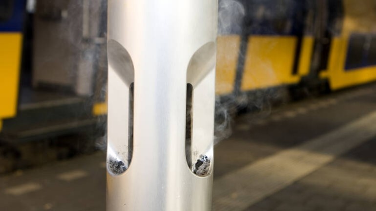 سيتم حظر التدخين وبيع التبغ في كافة محطات القطار الهولندية