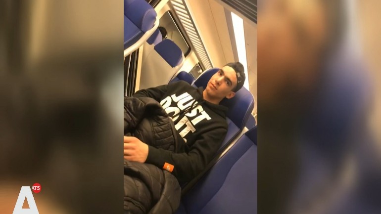 الشرطة تنشر فيديو واضح لمرتكب الفعل الفاضح في القطار بأمستردام