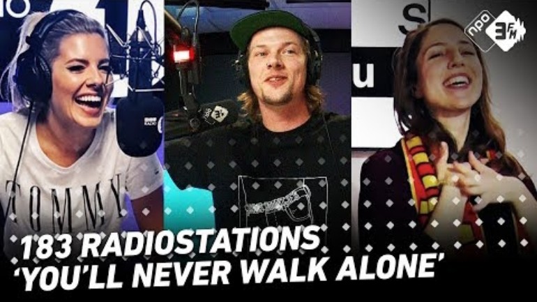 183 محطة إذاعية تهدي أغنية "لن تمشي أبداً لوحدك" للناس الموجودين في المنازل