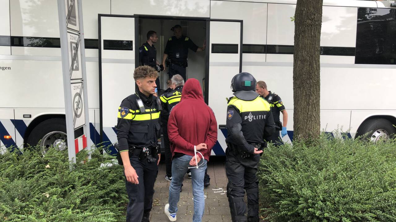 51 اعتقالات في Wageningenبسبب الاحتجاج ، 15 اعتقالات في أوتريخت