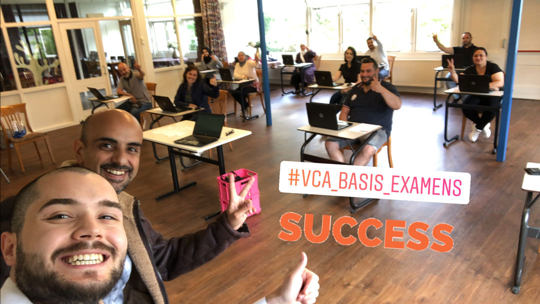 نجاحات السوريين في امتحان VCA-B الذي عُقد في Groningen 
