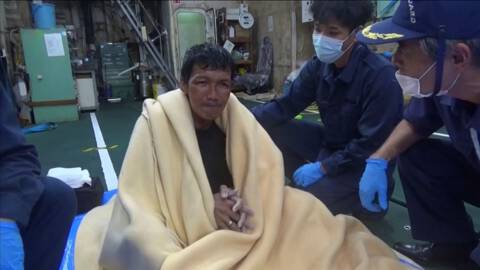 أحد الناجين من كارثة الشحن اليابانية: "لقد كنت محظوظًا للغاية"