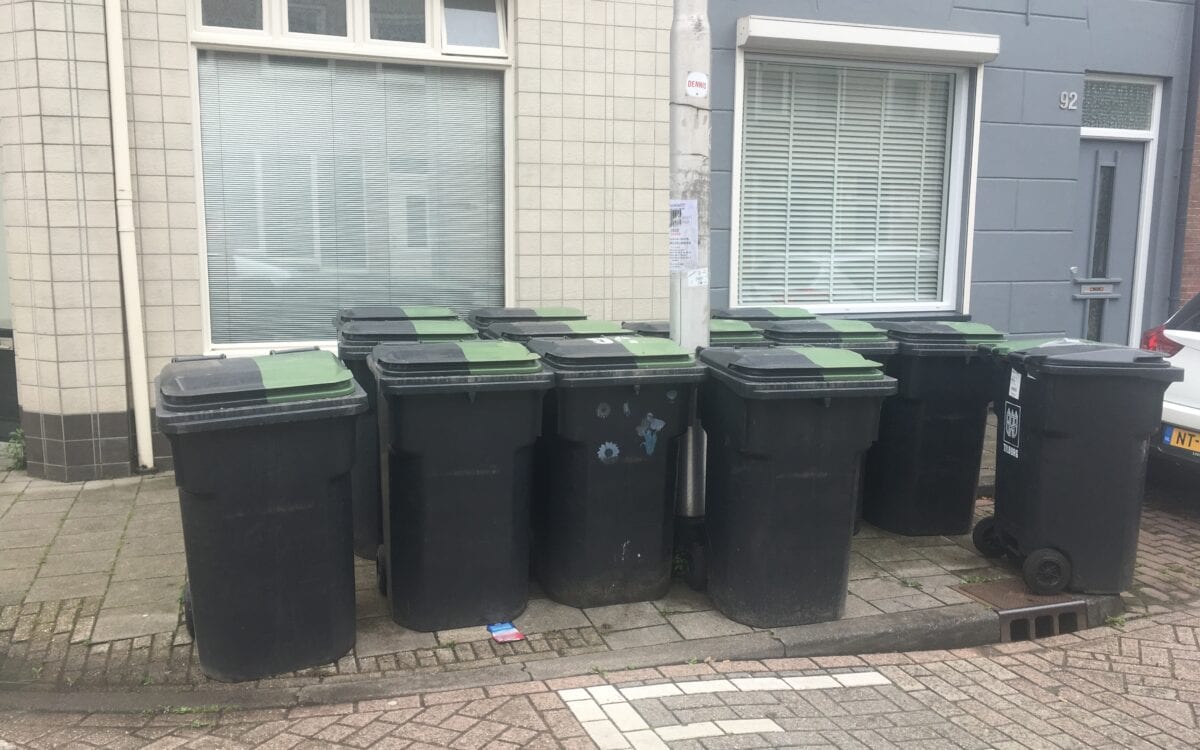 غرامات في Tilburg للأشخاص الذين لا يقومون بفصل النفايات