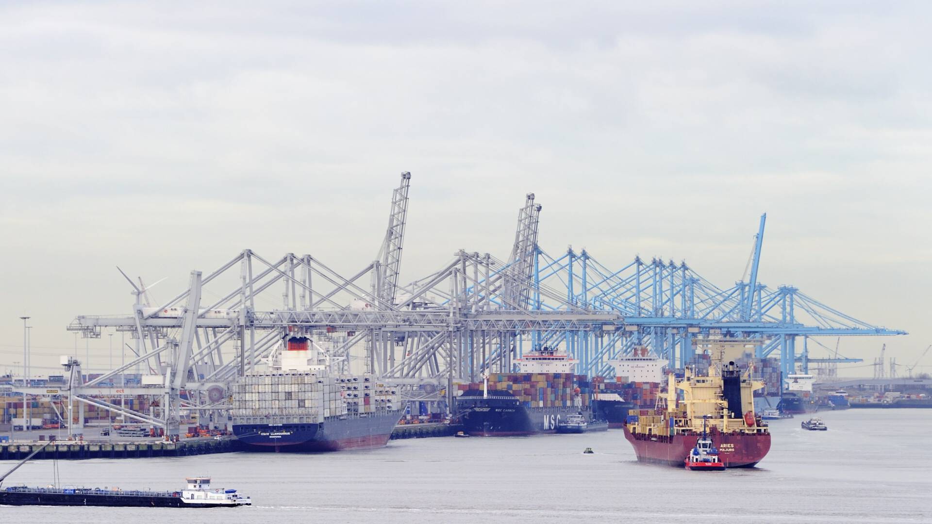 إصابة شخصان جراء انبعاث مادة خطرة في مصفاة ميناء Rotterdam