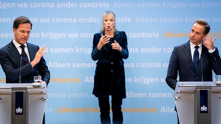 مؤتمر صحفي جديد للحكومة الهولندية حول إجراءات كورونا
