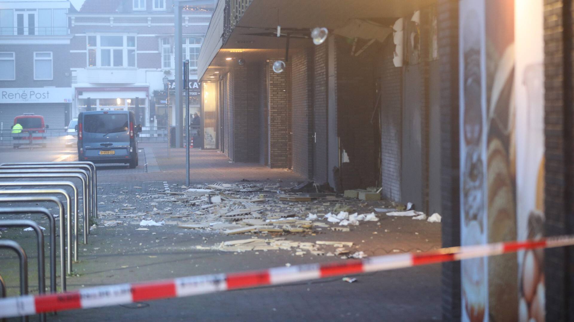 انفجار آخر اليوم في السوبر ماركت البولندي في Beverwijk