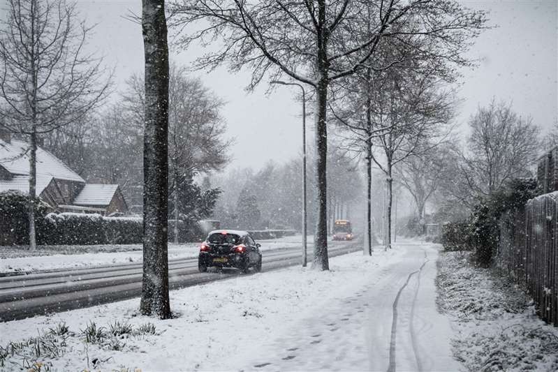 الثلوج في هولندا 