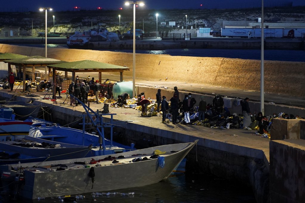 وصول أكثر من 2000 مهاجر إلى جزيرة لامبيدوزا
