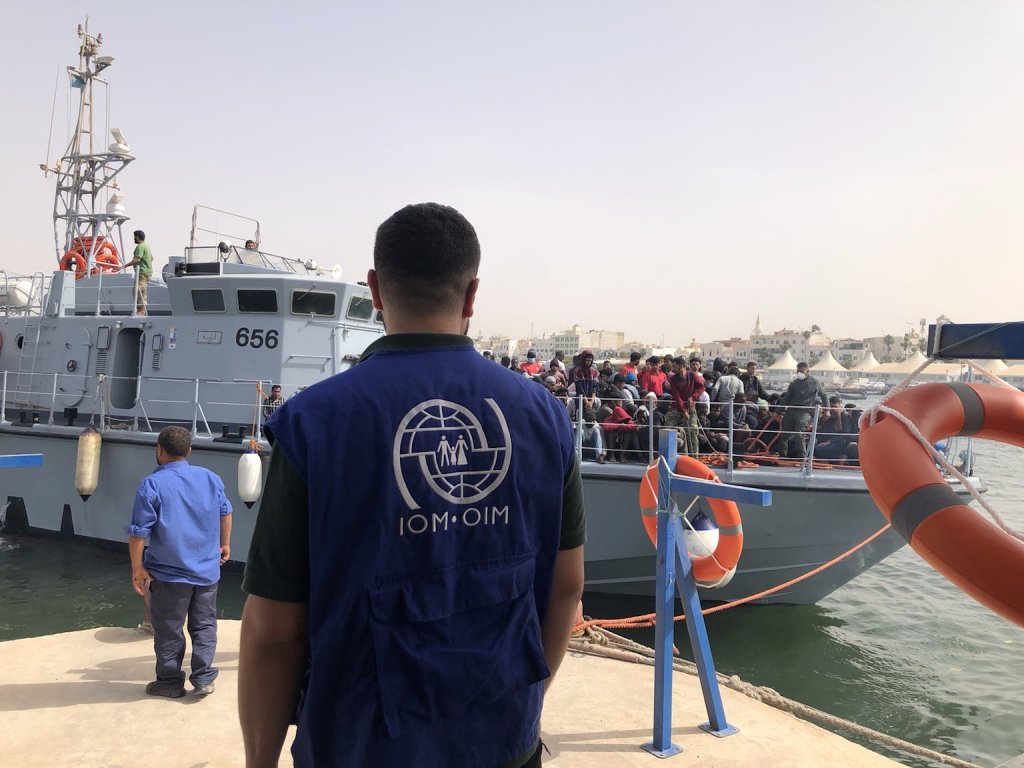 ... خفر السواحل الليبي يعترض مئات المهاجرين في  البحر الأبيض المتوسط