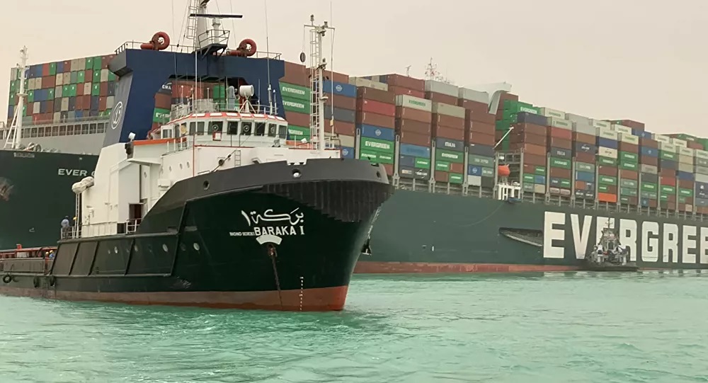 إيفر جيفين، السفينة التي أغلقت قناة السويس تصل إلى روتردام