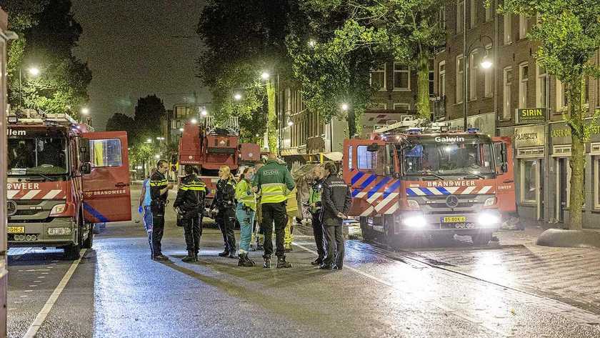 حريق في امستردام يؤدي إلى وفاة رجل !