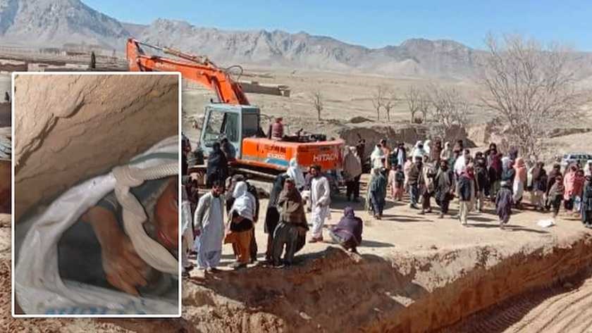 وفاة فتى أفغاني عالق في بئر بعد ثلاثة أيام