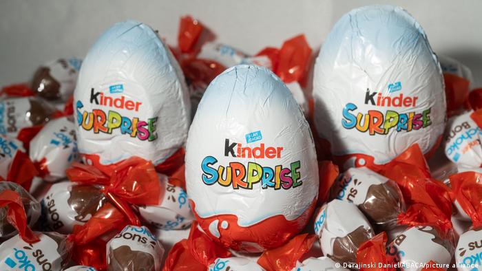  بيضة كيندر تسبب عشرات الاصابات بالتسمم في اوروبا