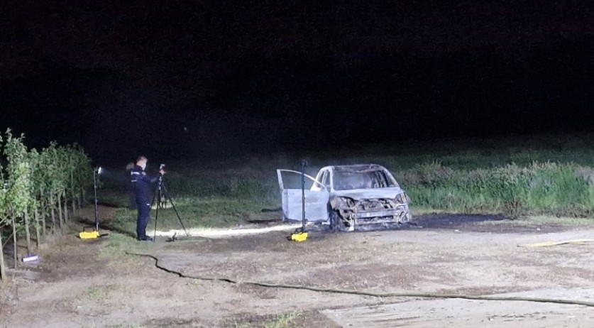 العثور على جثة في سيارة محترقة في قرية ليمبورغ